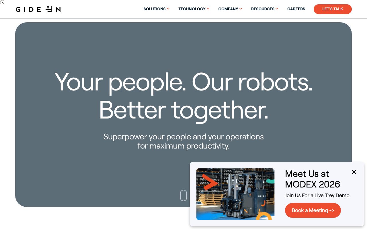 Gideon.ai — Autonomni roboti u skladištu